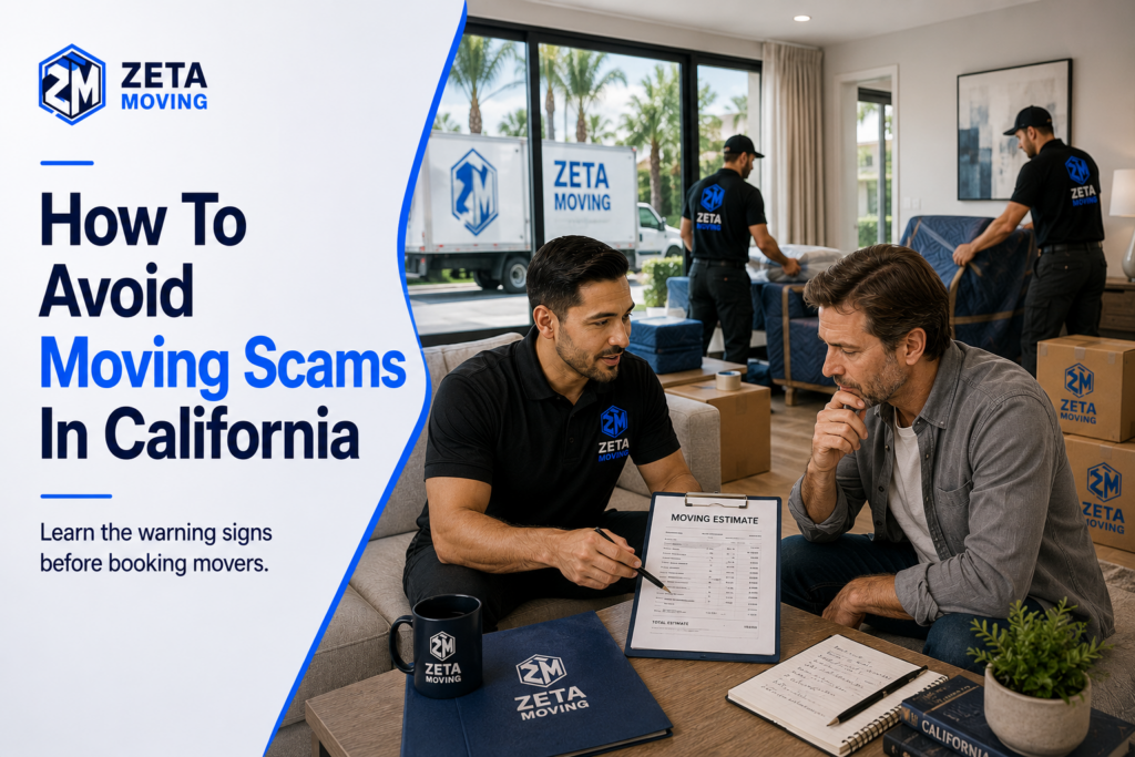 How to Avoid Moving Scams in California | Red Flags Every Customer Should Know