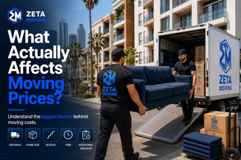 What Actually Affects Moving Prices?